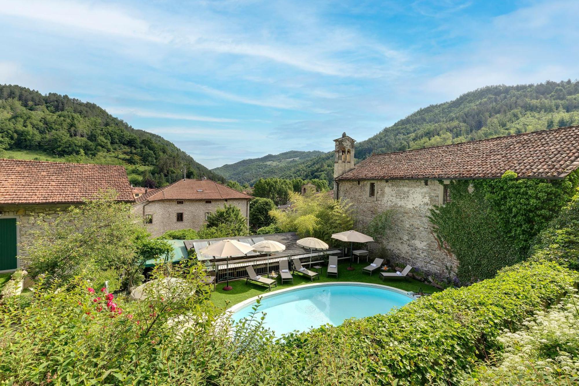 Locanda Senio Palazzuolo Sul Senio Bagian luar foto